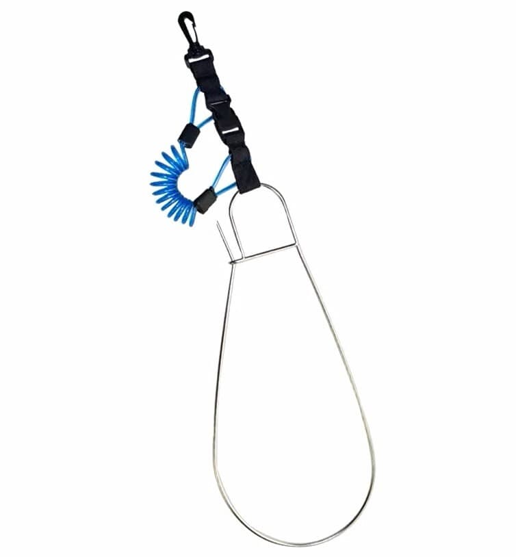 Large Stainless Steel Fish Stringer Loop Scuba Spearfish Kayak Free Dive 16"