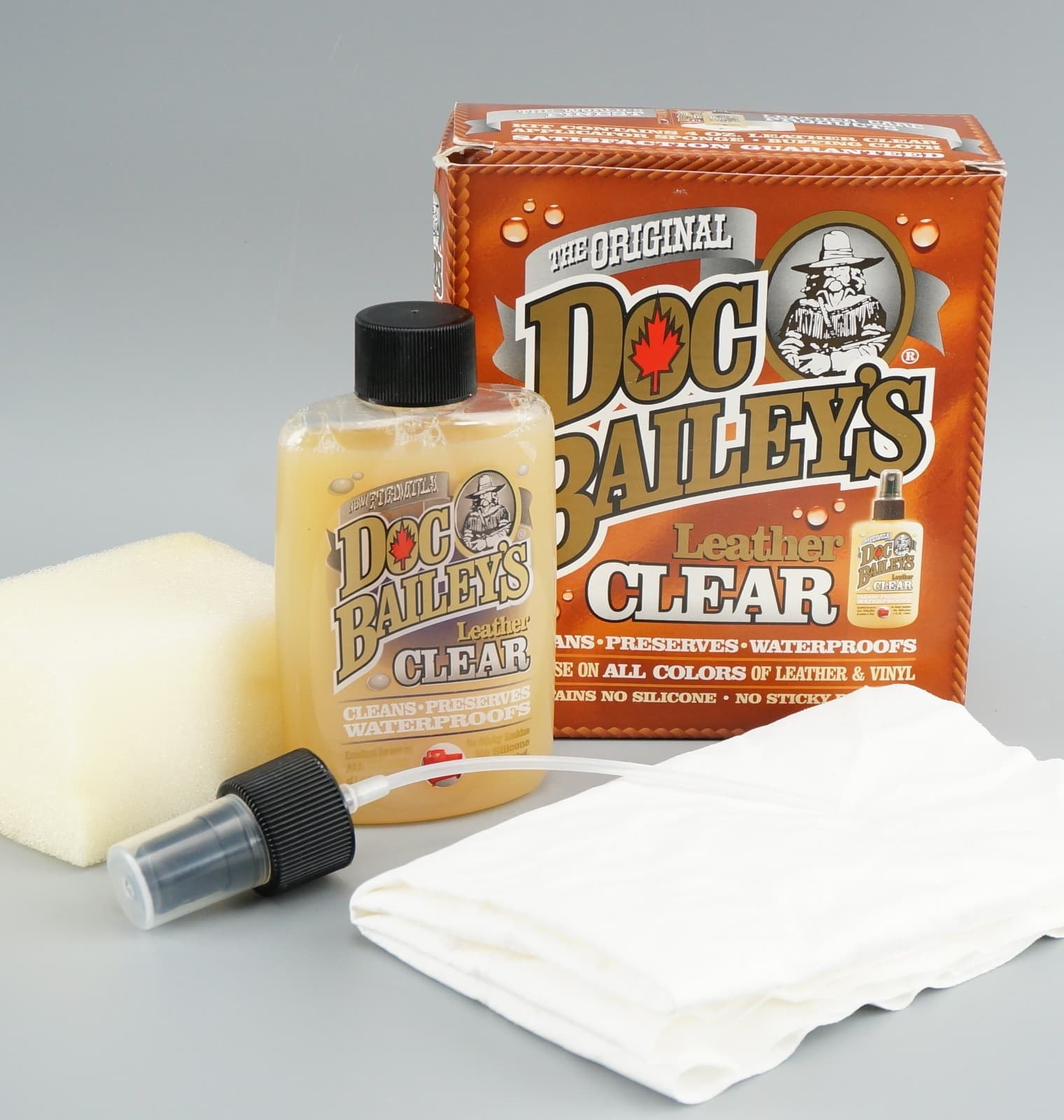 Doc Bailey’s Leather Clear -Super Conditioner Cleaner 1 Easy Step 2