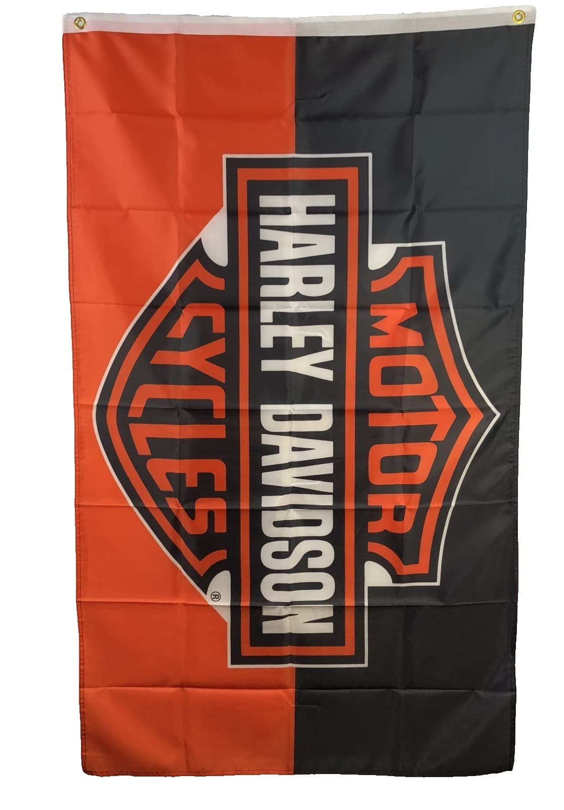 Harley Davidson Motorcycle Flag Rectangle 36"x60" Racing Flag Biker Garage Wall 2
