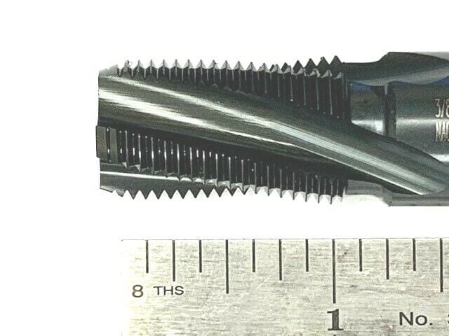 3/8" - 18 NPTF 4 FLUTE SPIRAL FLUTE HSS STEAM OXIDE PIPE TAP NACHI 84066 4