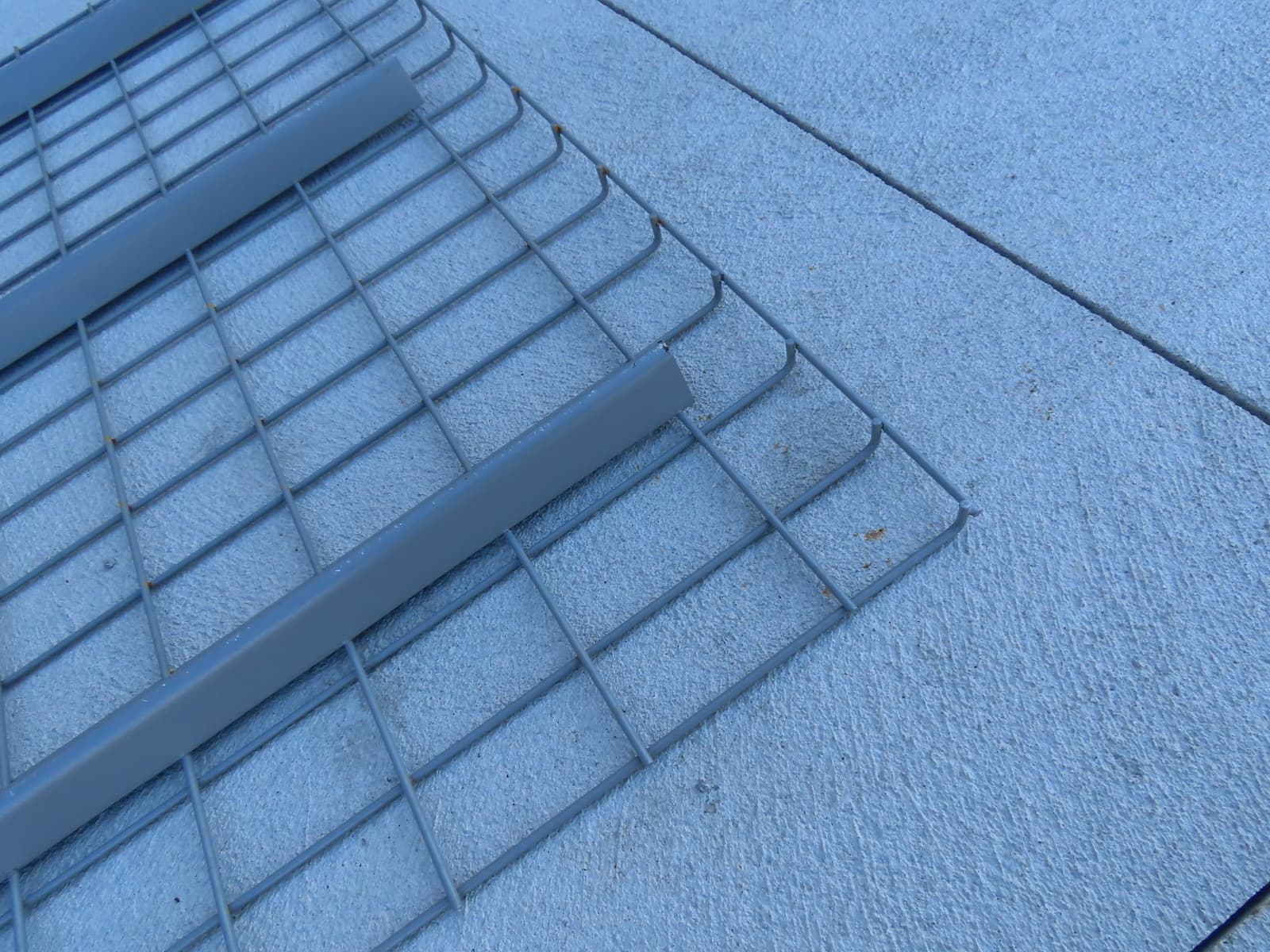 Pallet Rack Racking Shelf Wire Deck Decking Mesh 42" x 46" Waterfall 2000 LB 5