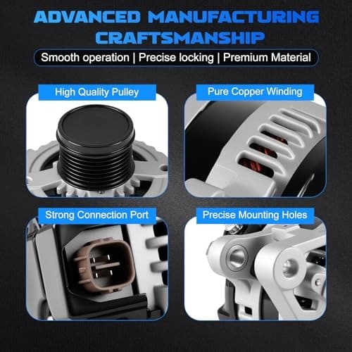 Alternator 11326 for 2008-2016 Highlander, for 2007-2016 Sienna, &10 OE: 11326 5