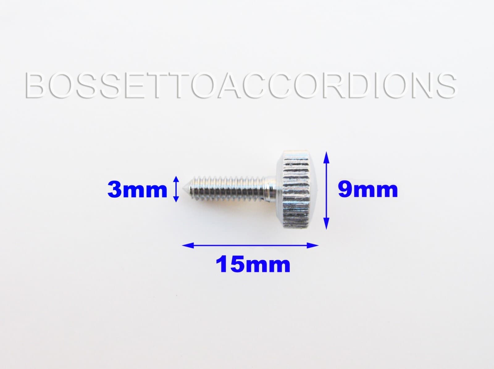 Set of 2 Accordion Grille Decorative Screws 9x15 (mm) Inserts Washers Included 2