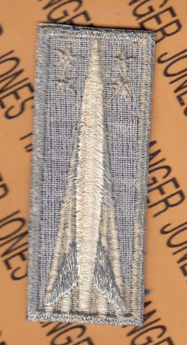 US Air Force Missle Maintenance Rocket badge ~3.25" patch c/e 2