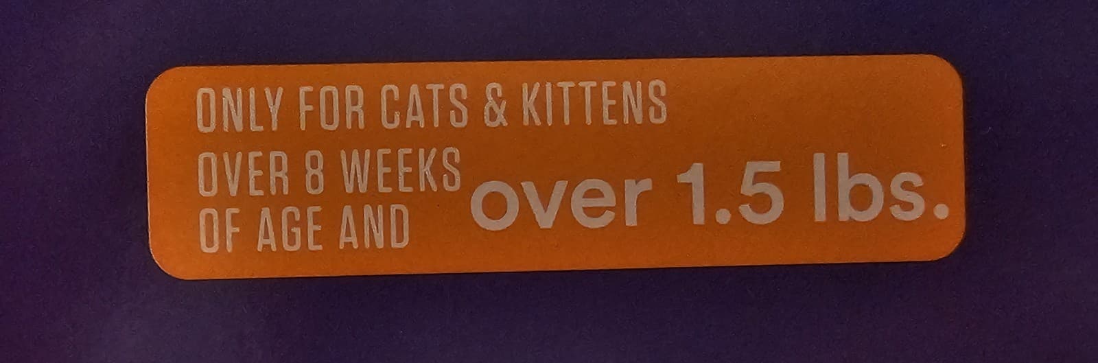 ONGUARD FLEA & TICK CAT SPOT TREATMENT  NEW SEALED  3