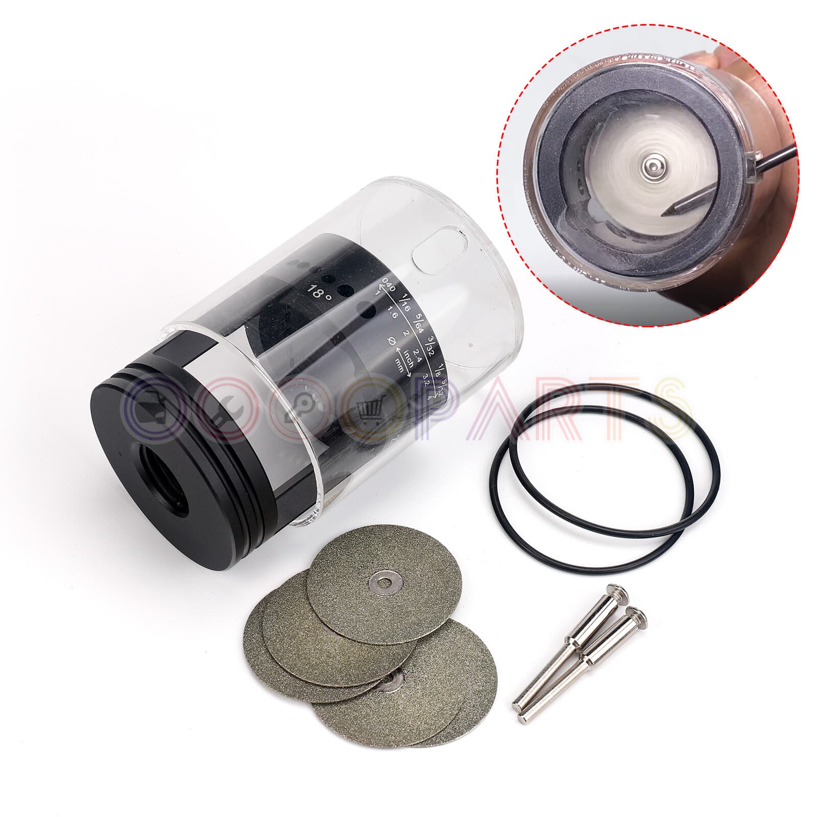 Tungsten Electrode Precision Grinder & Sharpener Head Tool TIG (GTAW) Welding 2