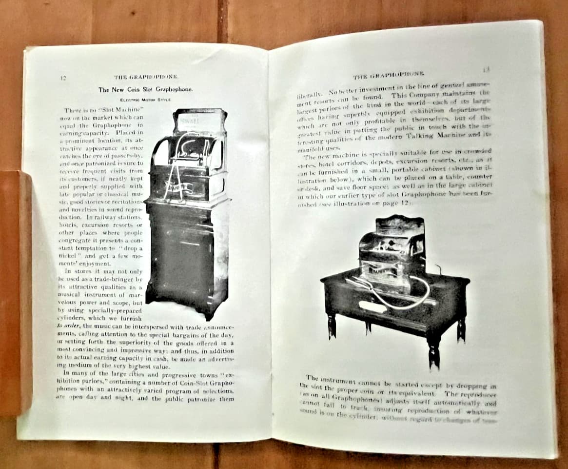 1896 Graphophone reprinted sales catalog James A Foster & Co Providence R I 4