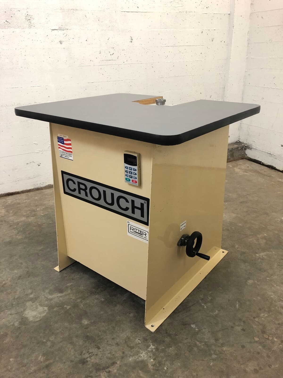 2003 RITTER / CROUCH CR CR354 PROFILE SANDER / INVERTER CONTROLLED VARIABLE SPD. 2