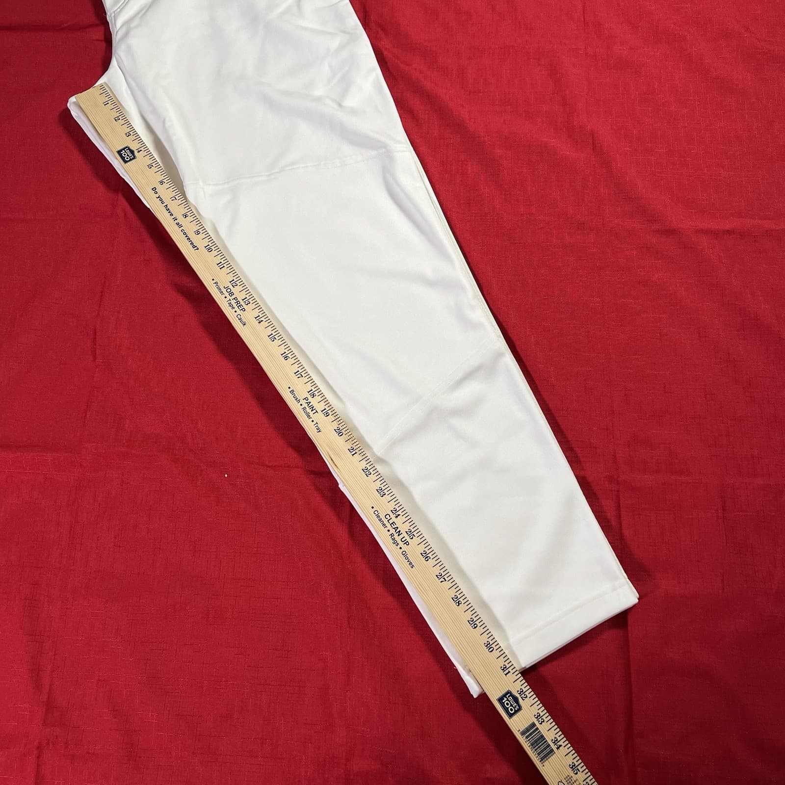 Nike Men's Team Engineered Baseball Pants White Size XL Extra Large 4