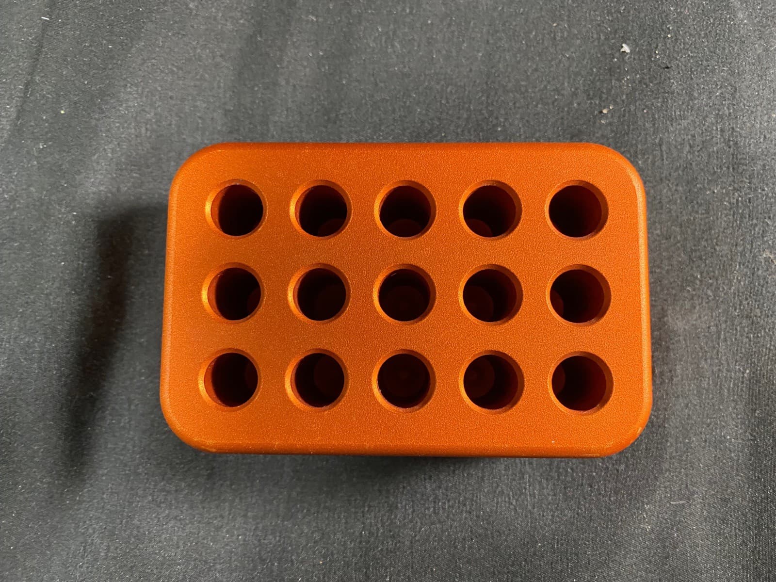 CORNING CoolRack M15 Holds 15 x 1.5 or 2 mL Microcentrifuge Tubes Orange 432038 3