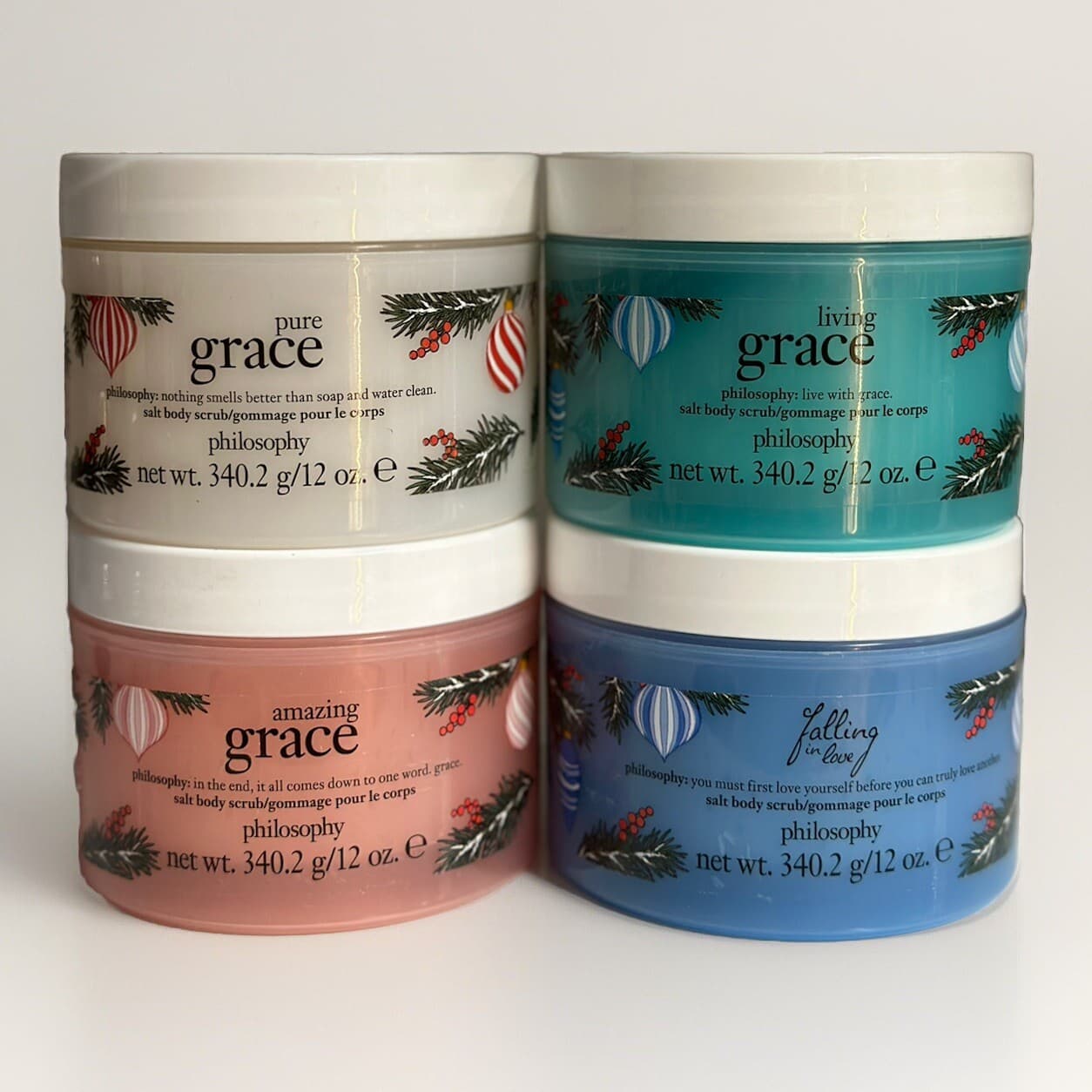 Philosophy Salt Body Scrub Holiday Edition NEW & Sealed Quantity (1) - 12 oz