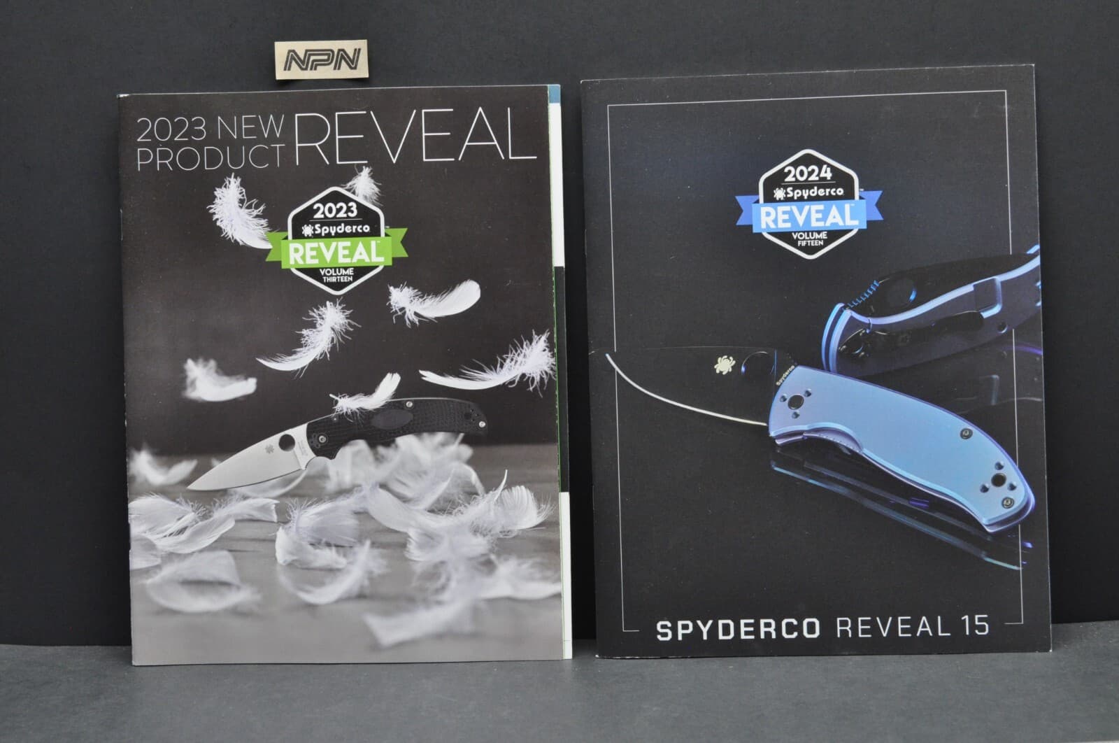 Spyderco Knives New Product Reveal Catalogs 2023 2024 Knife Brochure Lot of 2