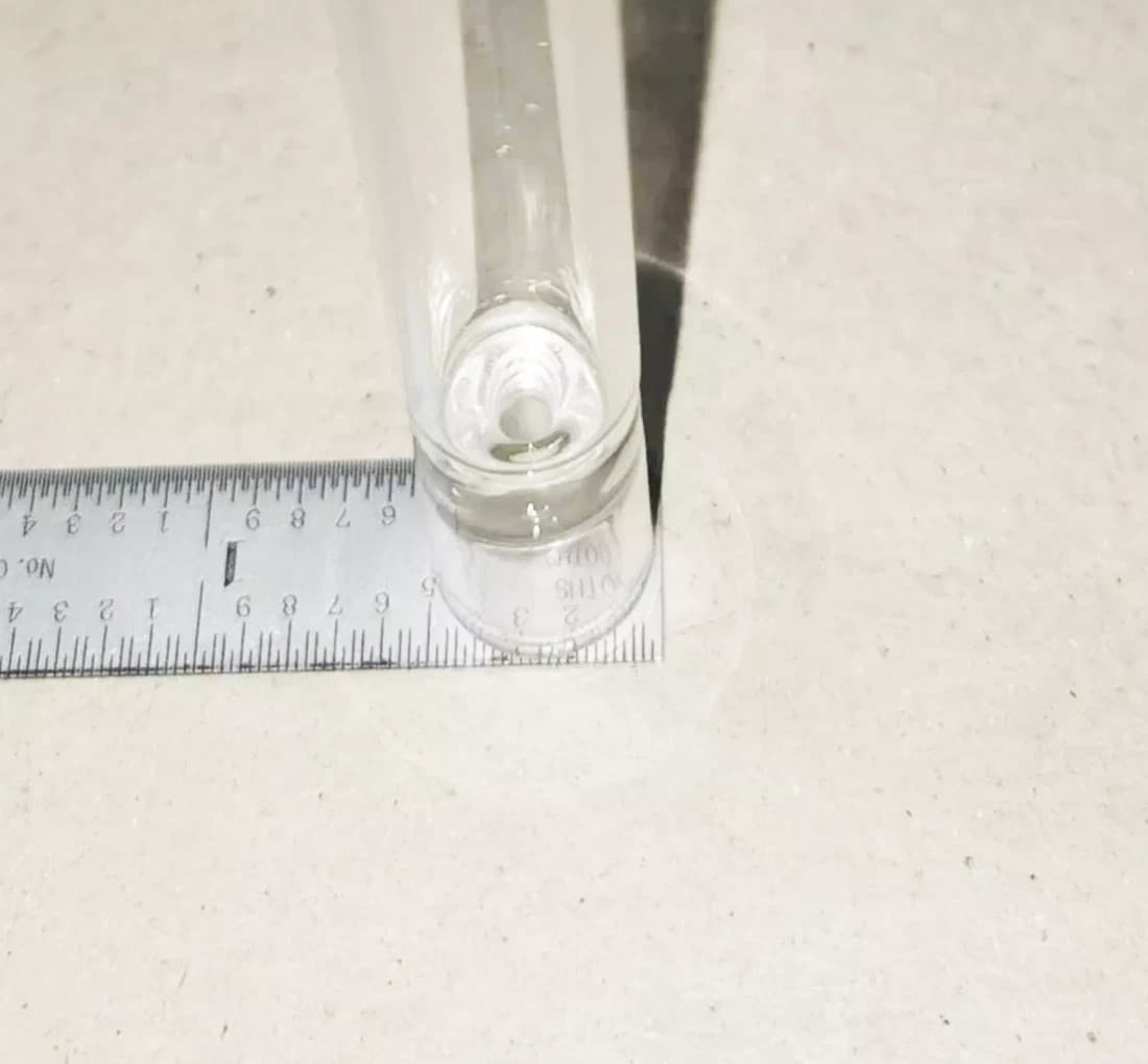 20psc Thick Pyrex Glass Chillum Tobacco Pipe, Smoking pipe,Smooth One Hitter USA 2