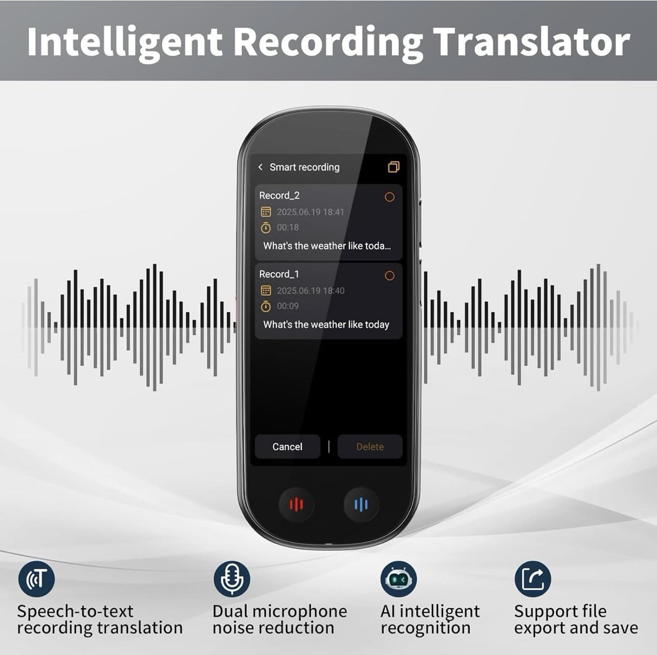 Language Translator Device No WiFi Needed 150+ Languages Instant Two Way Voice 5