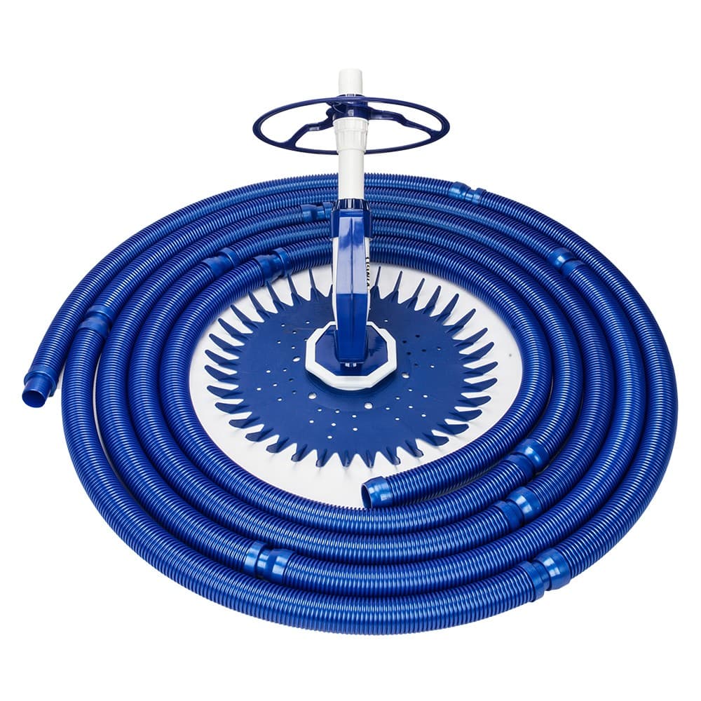 Automatic Swimming Pool Vacuum Cleaner Inground Above Ground & Hose Set Blue 4