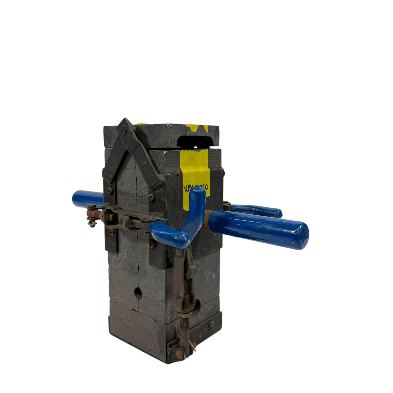 Erico Cadweld XBV3Q2Q Graphite Mold for Welding Cable to Cable with Handle Clamp 3