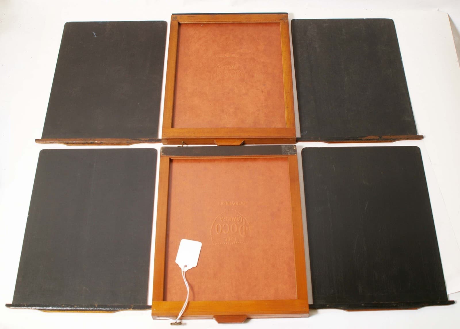 C13528~ 6.5x8.5  - TWO PREMO ROCHESTER Whole Plate Holder & 2 Film Sheaths-USED 3