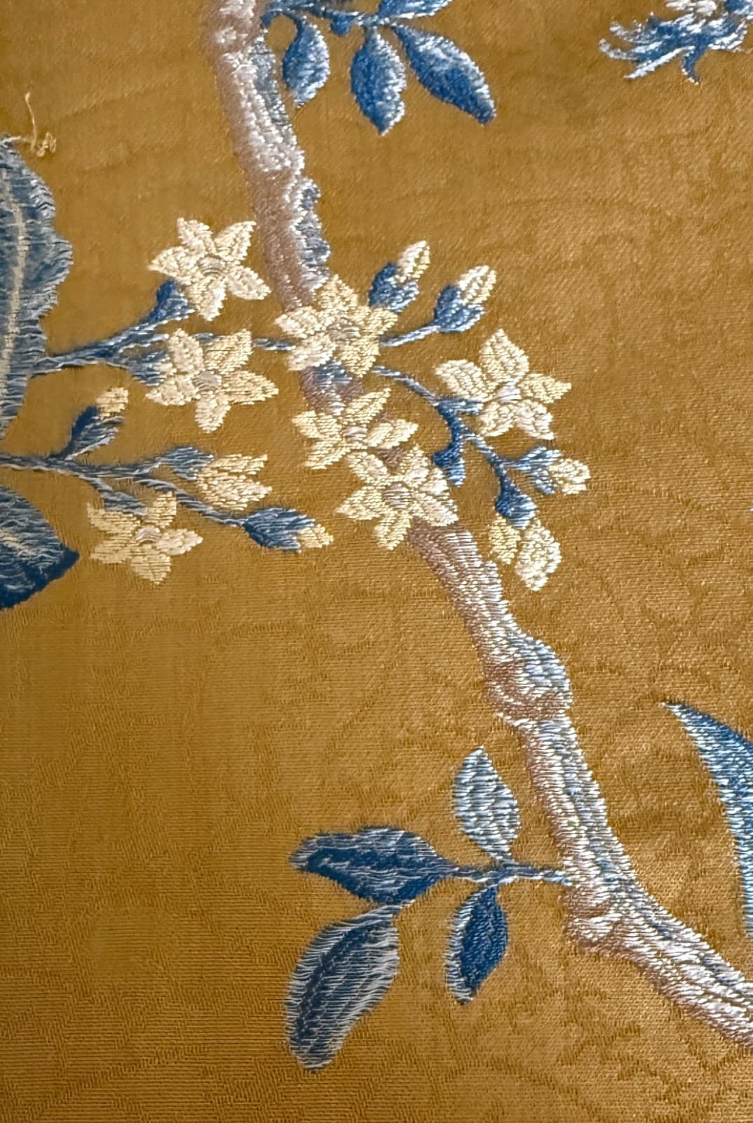 High End Designer Scalamandre Floral Brocade Piece  ZZ588B 2