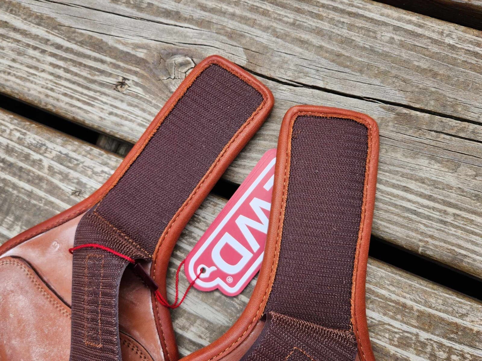 CWD Double-Lock VeIcro Equitation Fetlock Boots -Neoprene Lined- Sz 3 (Full)-NWT 6