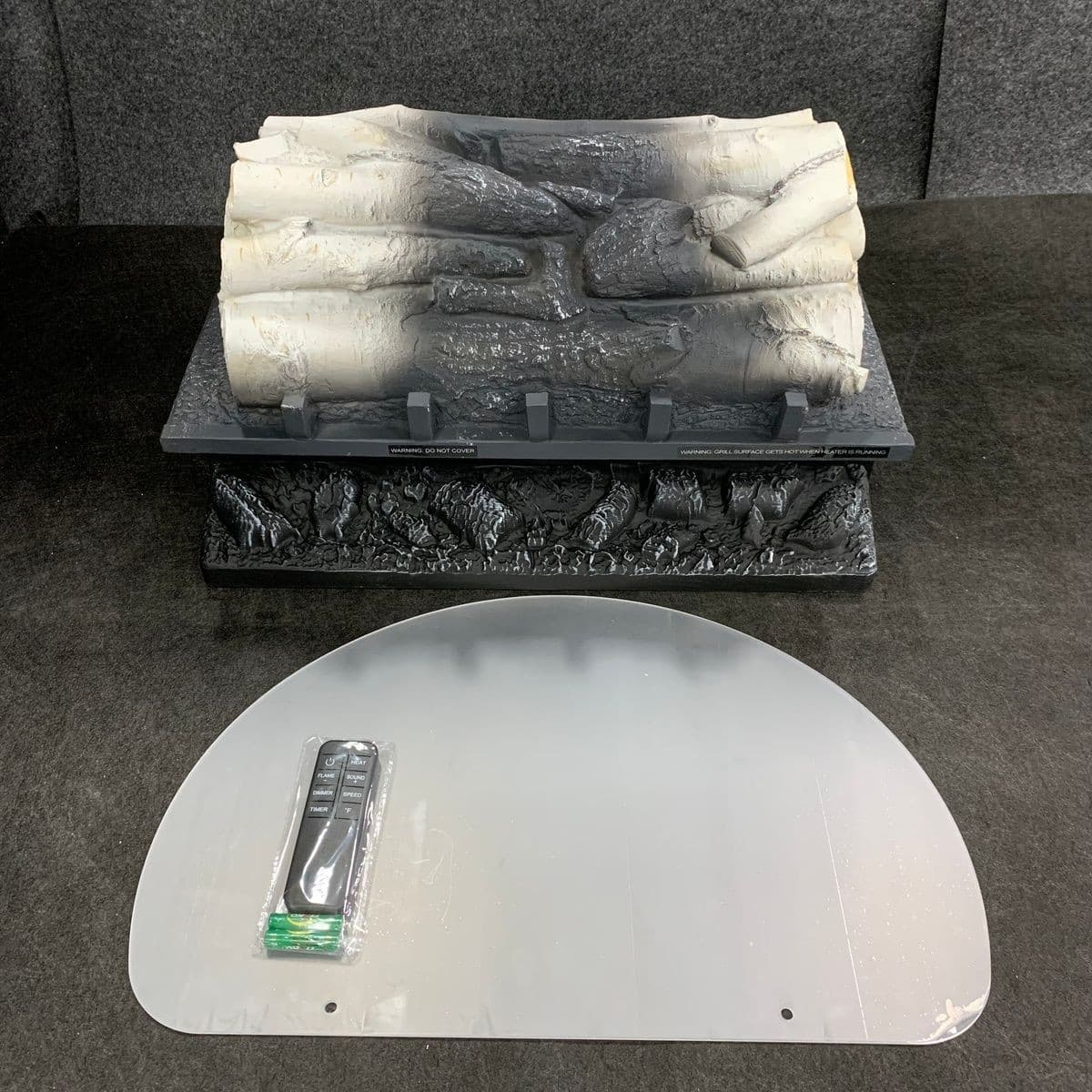 COWSAR L250 Electric Fireplace Log Heater 120V 60Hz Phase 1, 1500W L360CP* 2