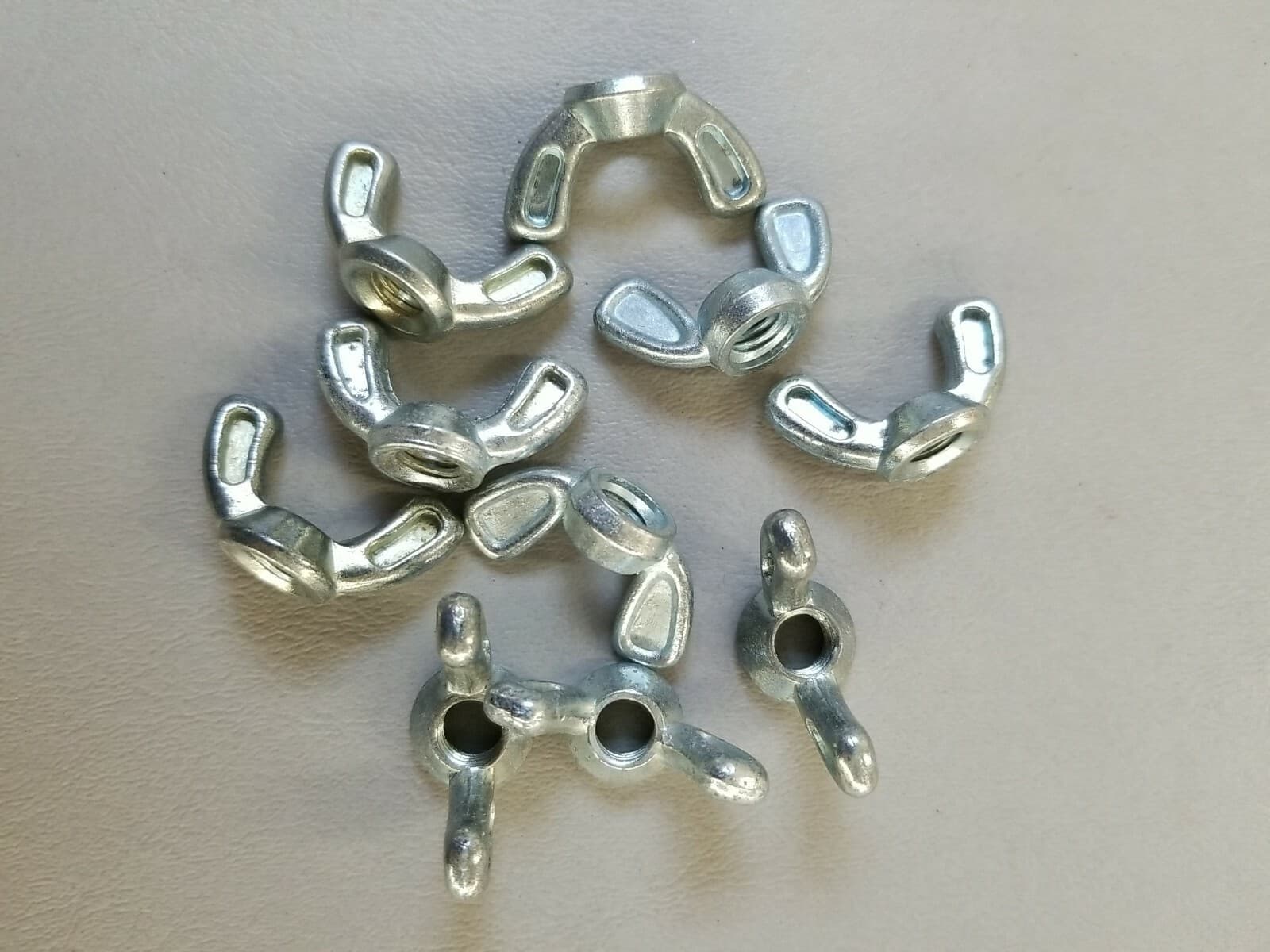 (25) M8 x 1.25 Wing Nut Cast Metal Or Pot Metal Air Cleaner 