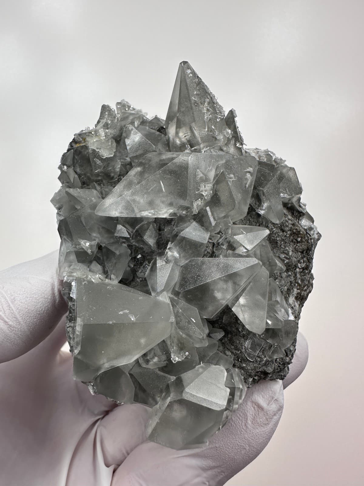 Top Quality__GEMMY Large Linwood Mine Dogtooth Calcite Crystal Cluster 3