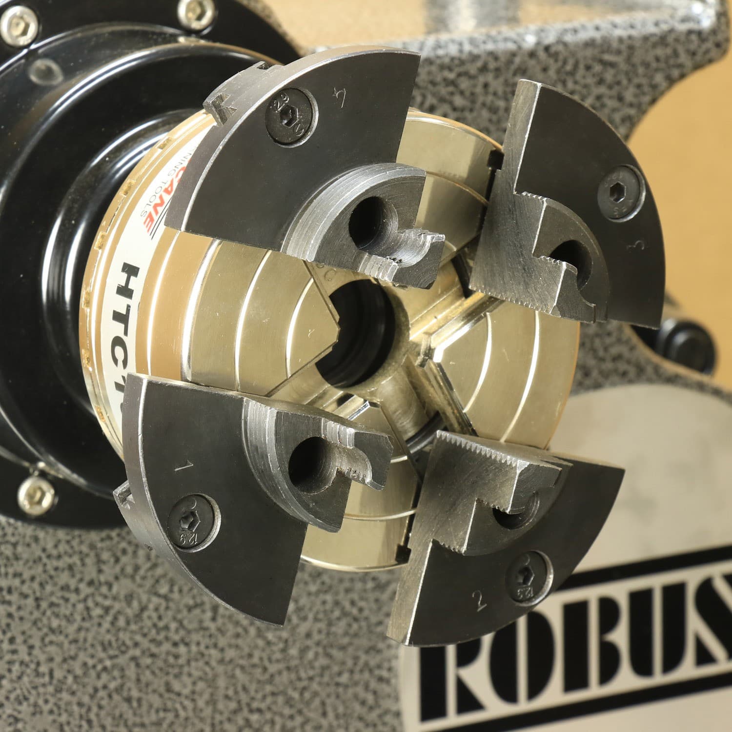 Step Jaws for the HTC100 Wood Chuck, Hurricane Turning Tools 5