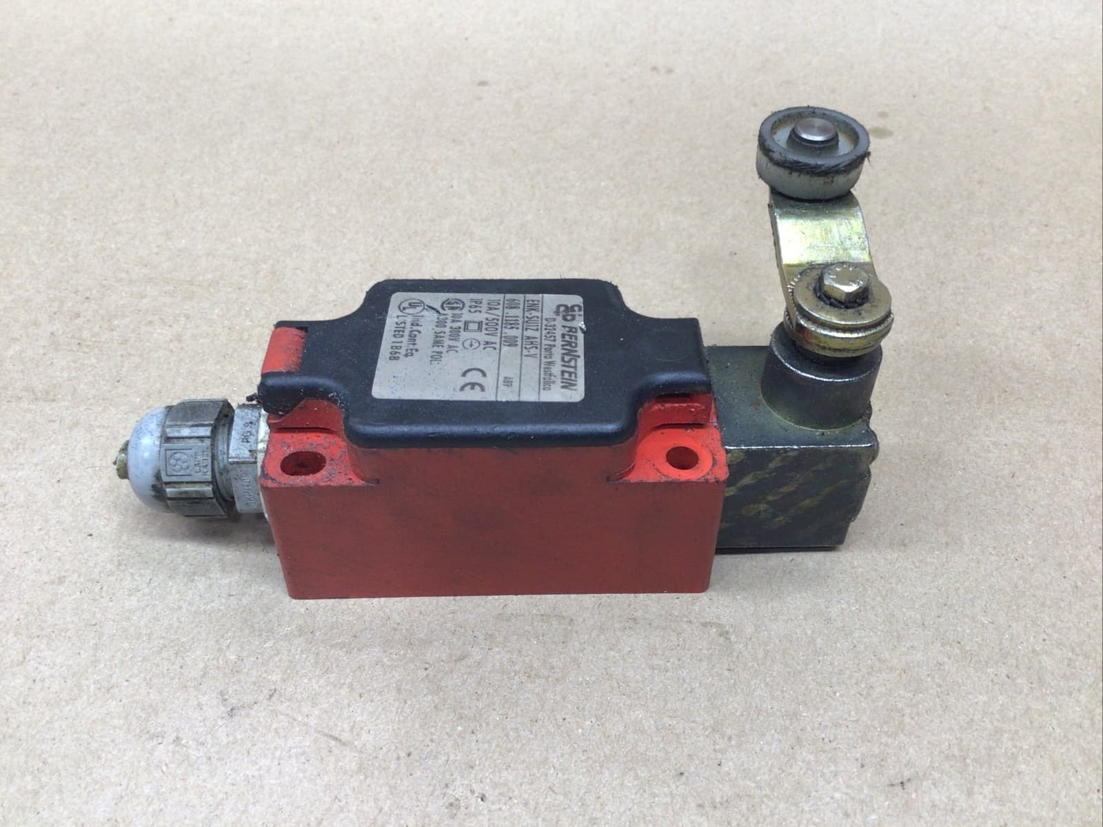 Bernstein Limit Switch ENK-SU1Z AHS-V 10A 500V AC #83A43 2