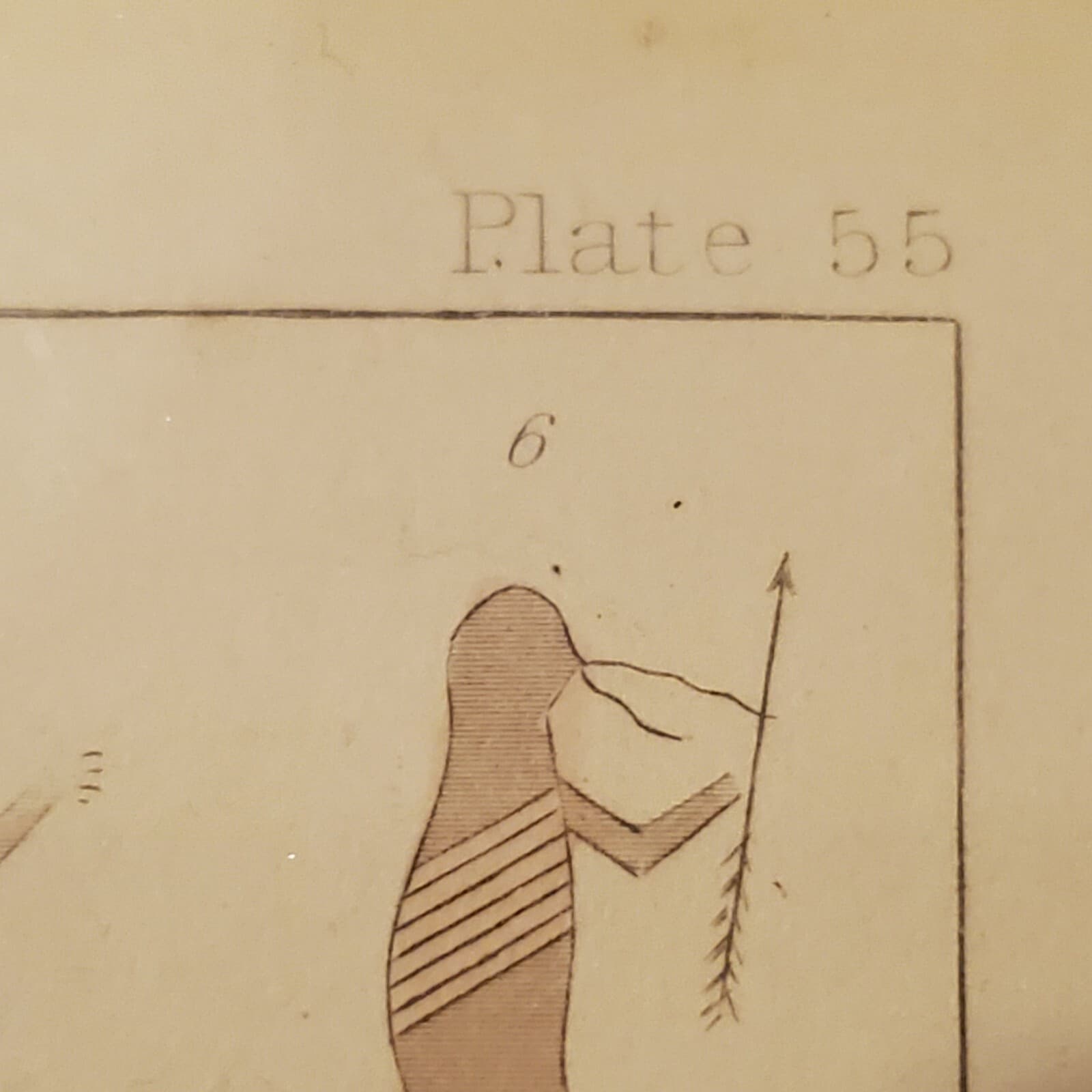  Winnebago  Drawing By Chief Little Hill Of Medicine Animal RARE 1850s   6