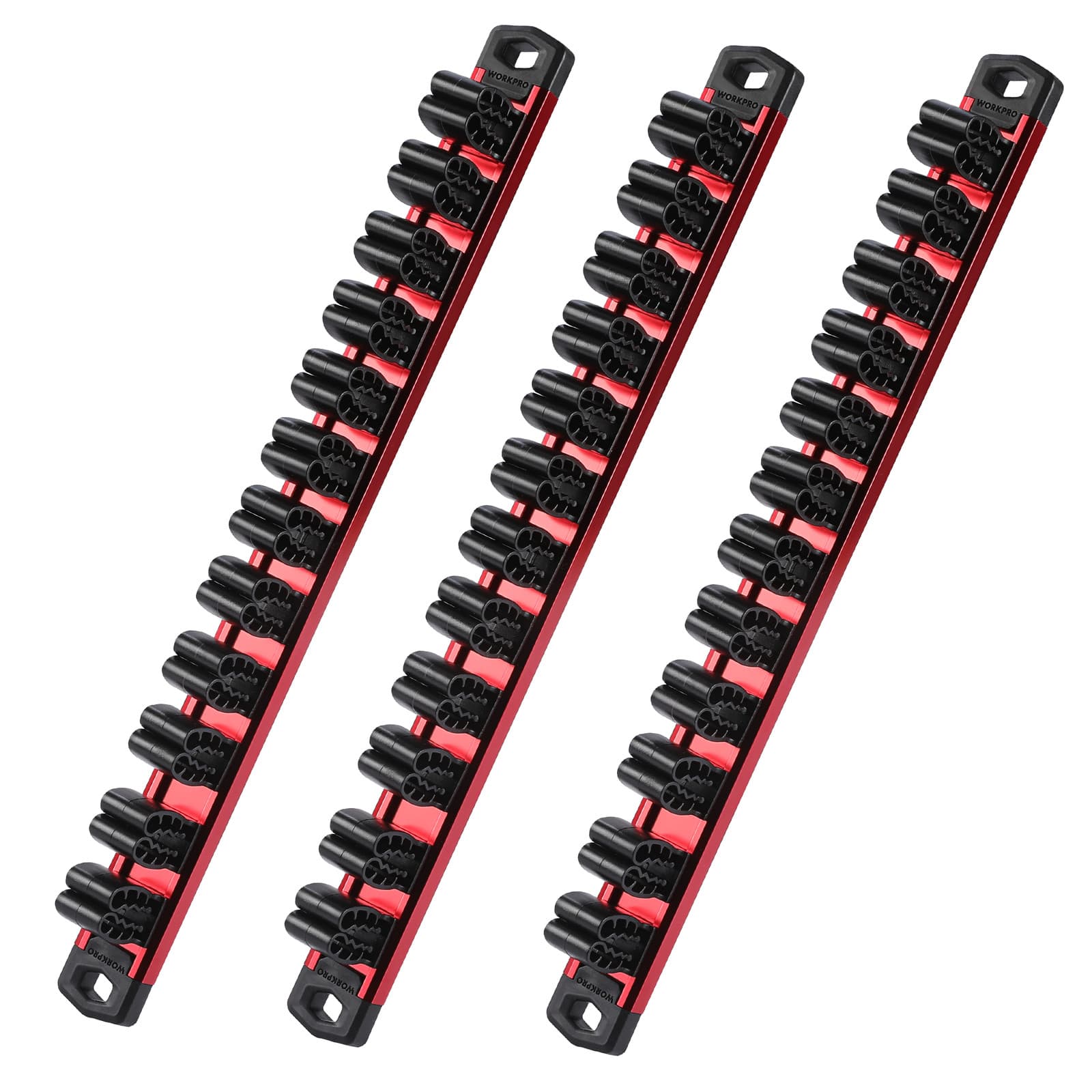 WORKPRO Magnetic Screwdriver Organizer&Wrench Organizer (Tools not Included) NEW 2