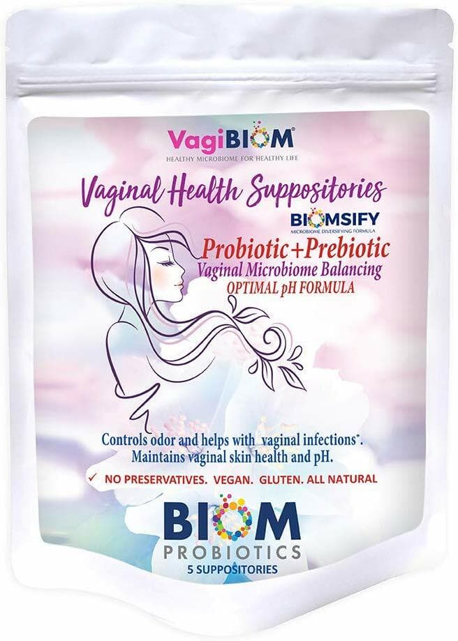 Vaginal Probiotic Suppository(5):Natural,Vaginal pH & Odor Control,No Parabens 4