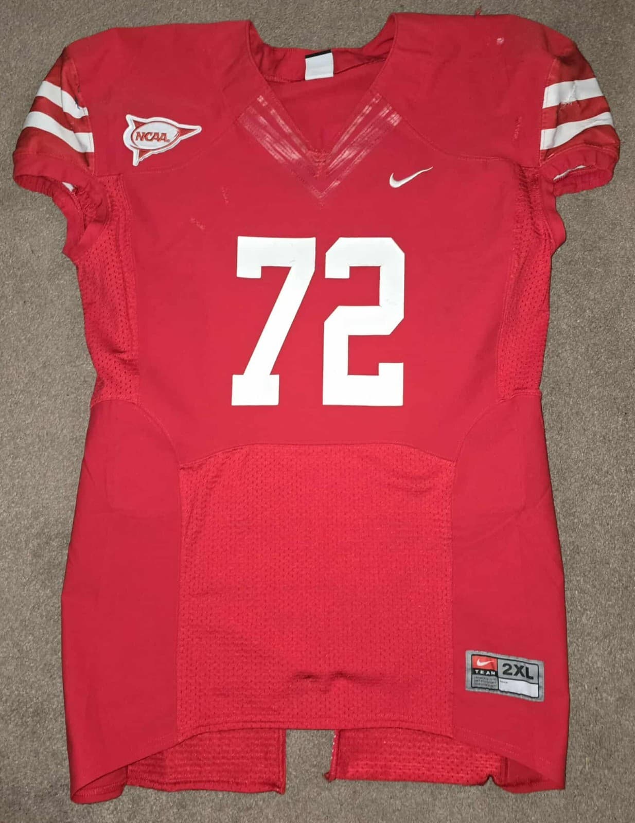 Cadell Williams Cornell Big Red Football 2014 Game Worn Used Jersey