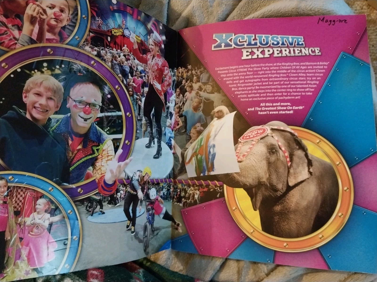 2015 Ringling Bros Barnum & Bailey Circus Extreme Xtreme BOOK PROGRAM Feld RARE! 2