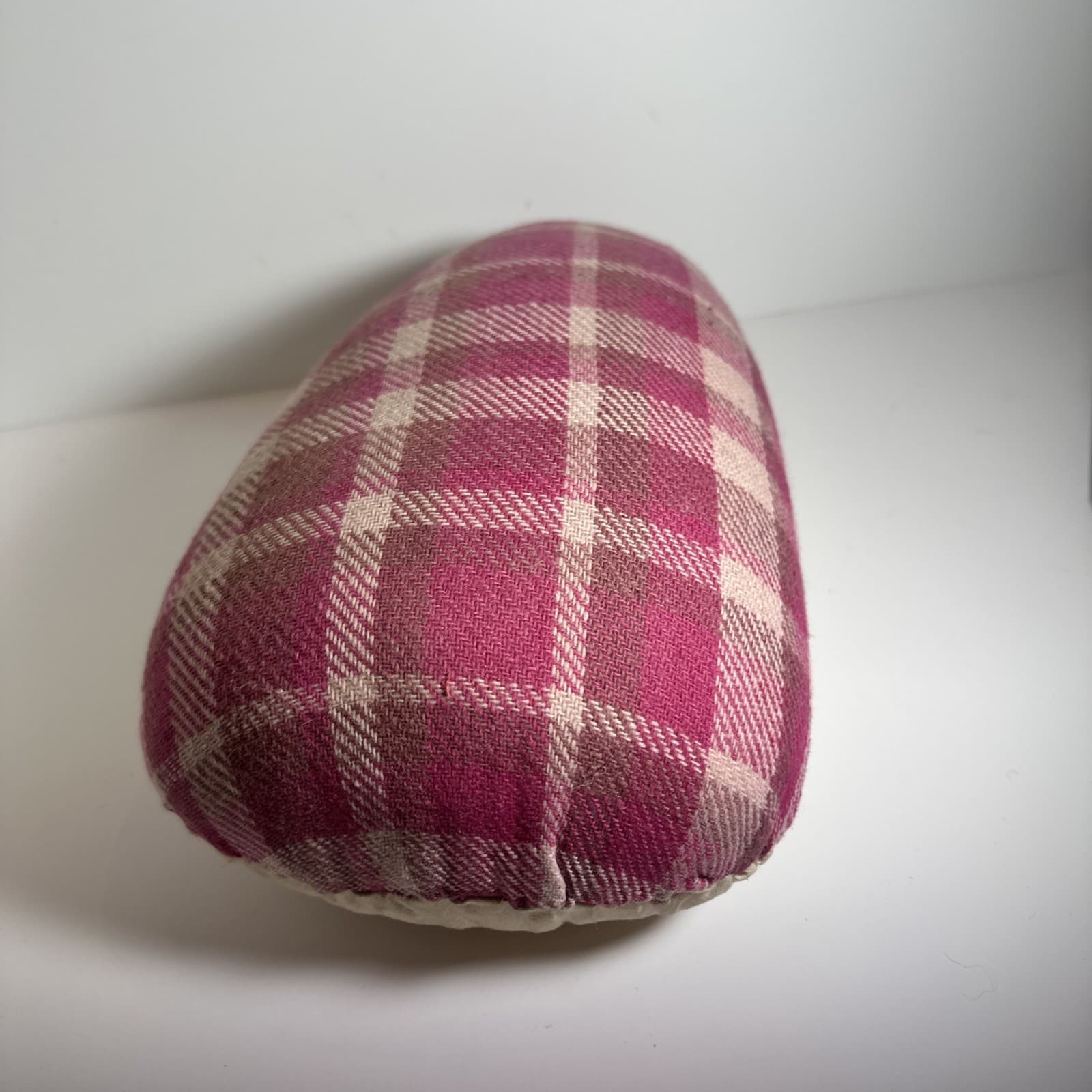 Vintage Singer Tailor's Ham Plaid  Pressing Dressmaking Ironing Shaping Sewing  4