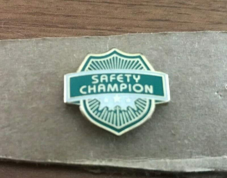 Hess Safety Champion Pin