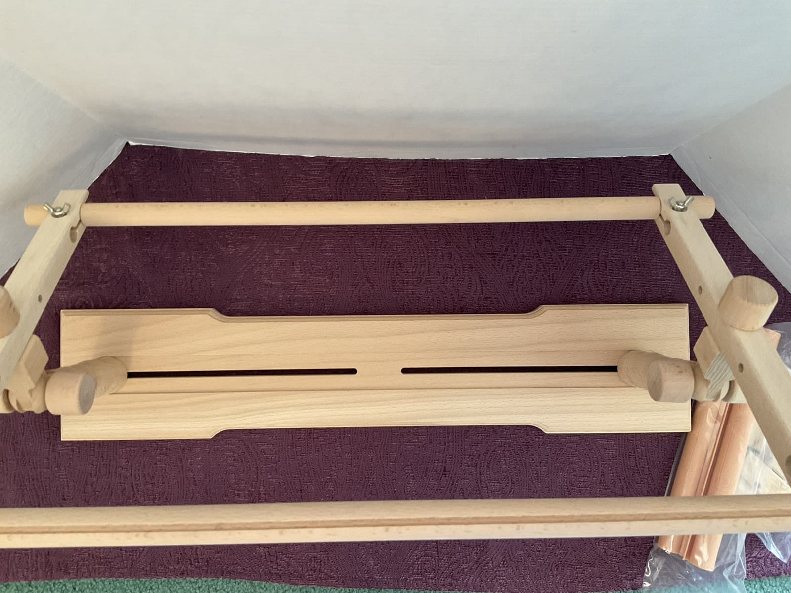 Beech Wood Frame Stand Multi Functional Lap or Table 12" Maximum Capacity New 6