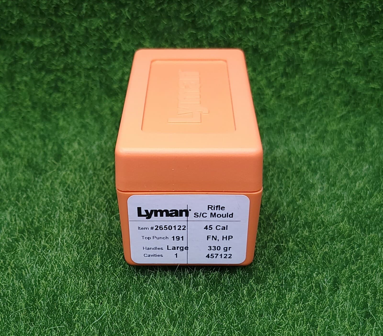 Lyman Single Cavity Hollow Point Flat Nose Mould .45 Cal 330gr 457122 - 2650122 5