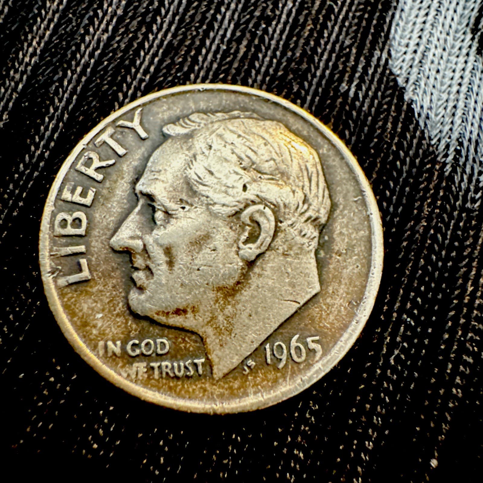  1965 Mercury $.10 Dime Silver  