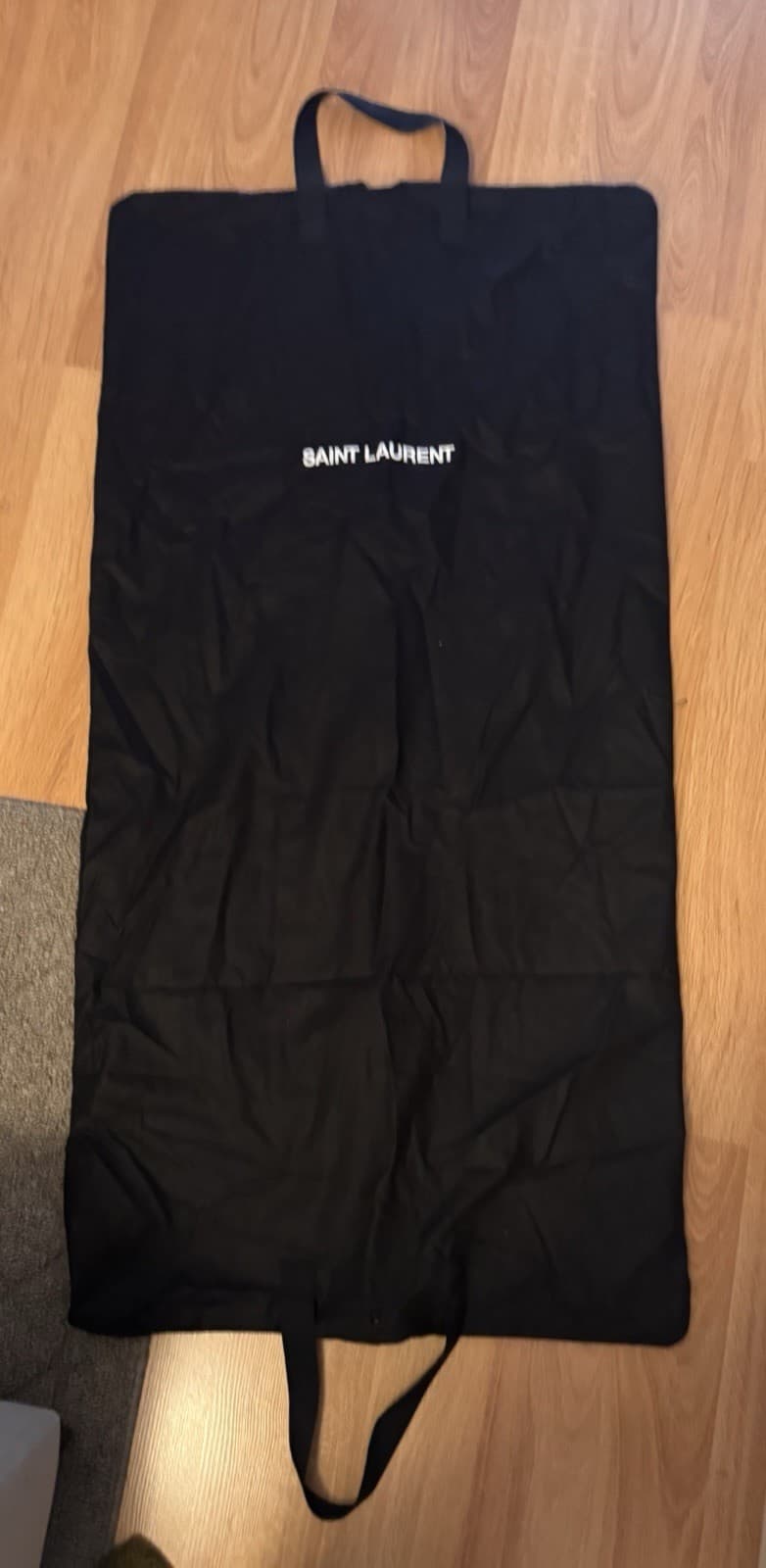 YSL Saint Laurent Black Garment Bag, Size 22x45” 2