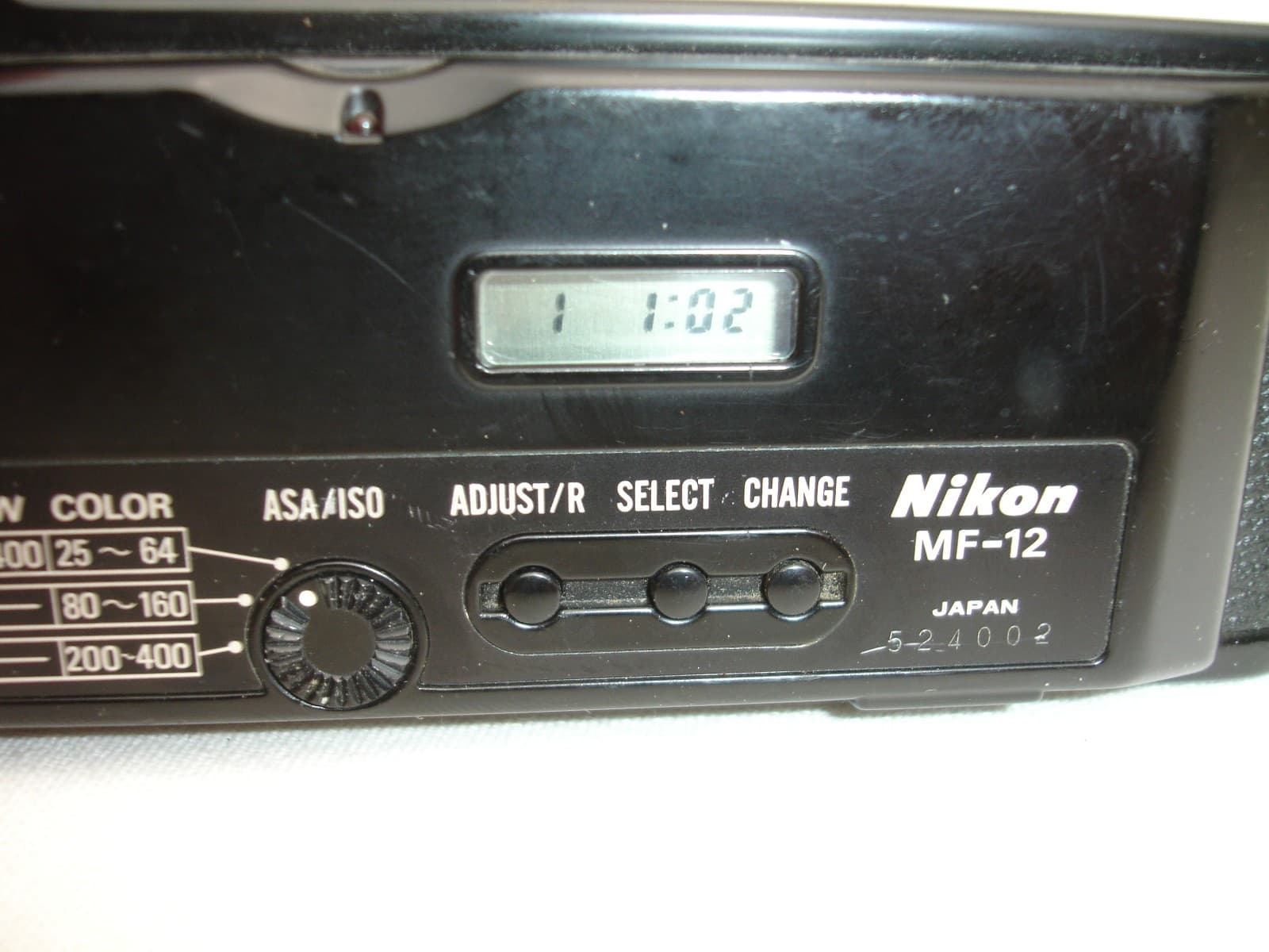 Nikon MF-12 Multi Control Data Back Door for FA FE FM 2