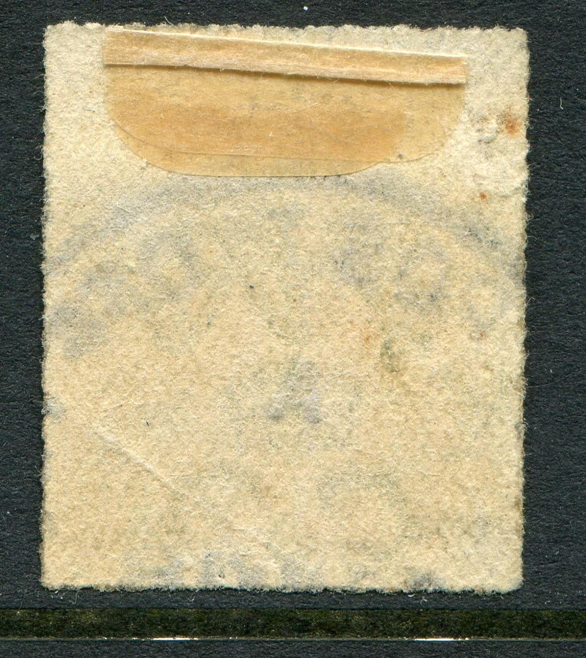 Palestine 1918 5m/1p cobalt SG 2 used (cat. £500) 'B' corner crease 3