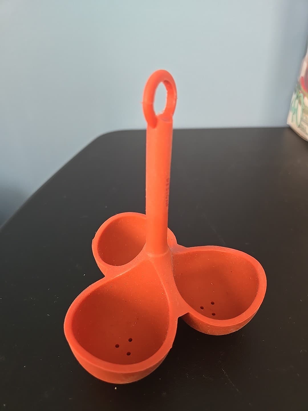 3 Hole Egg Holder Silicone Egg Steamer Home Cooking Utensils High Eggs Ware Tray