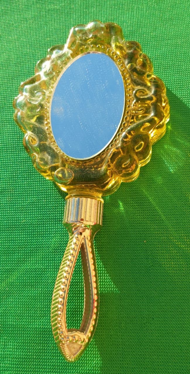 Vintage Avon "Looking Glass" Mirror Perfume Bottle 1.5oz with Box Topaze Cologne 4