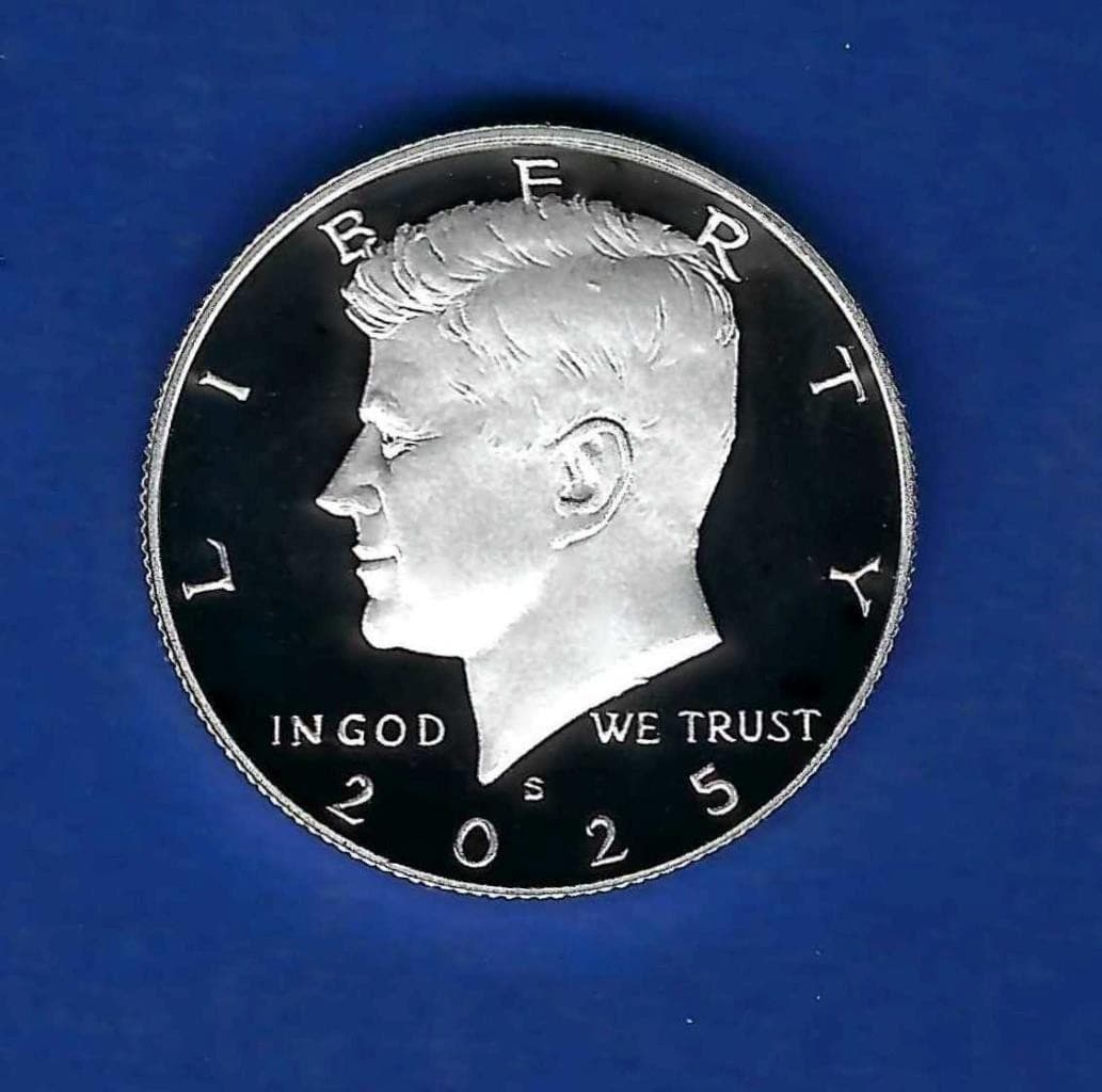 2025 S SILVER Proof Kennedy Half Dollar - GEM PROOF-IN STOCK