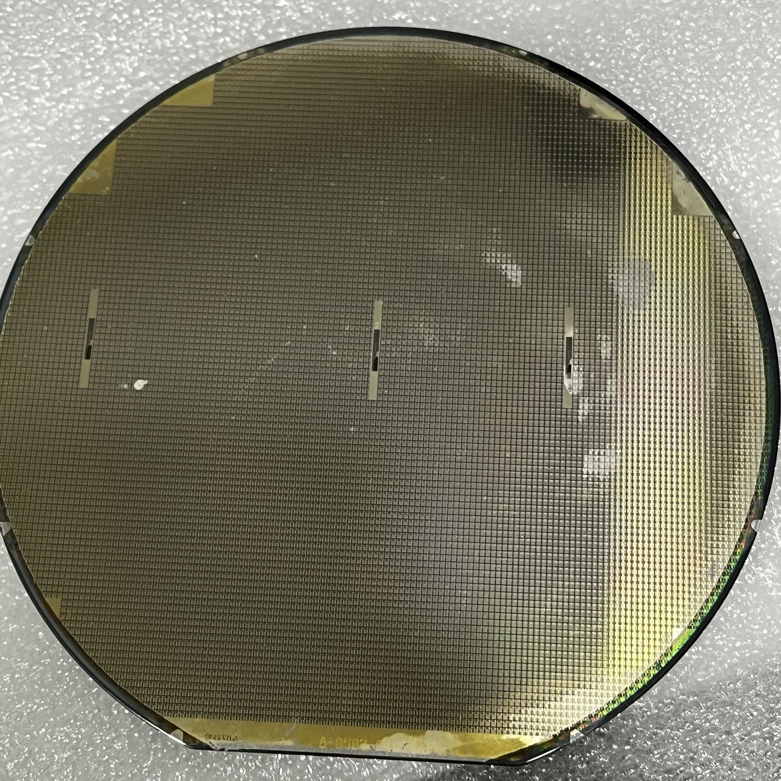 Unknown 6 Inch Patterned Silicon Wafer, Scratches, As Shown 6