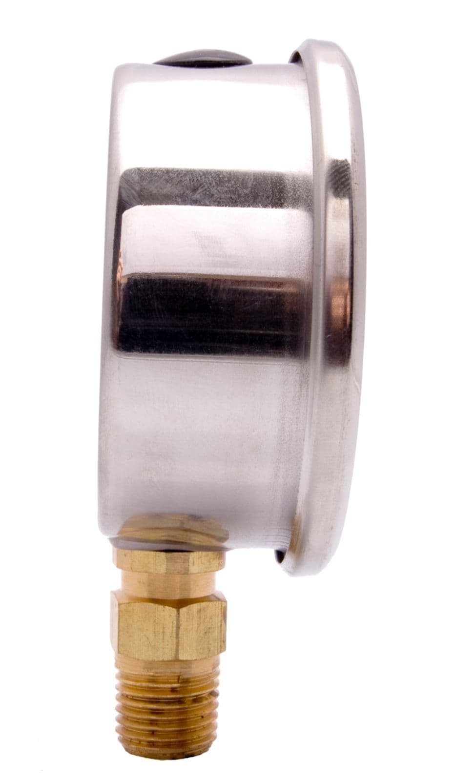 2-1/2" Oil Filled Pressure Gauge, SS Case, 1/4" NPT, Lower Mount, 0-300PSI 4