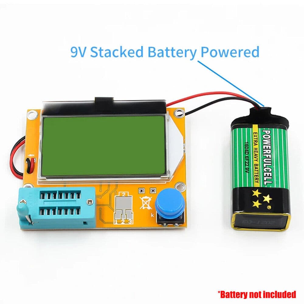 Multifunctional Transistor Tester Capacitor Resistor Diode Triode Inductor Meter 4