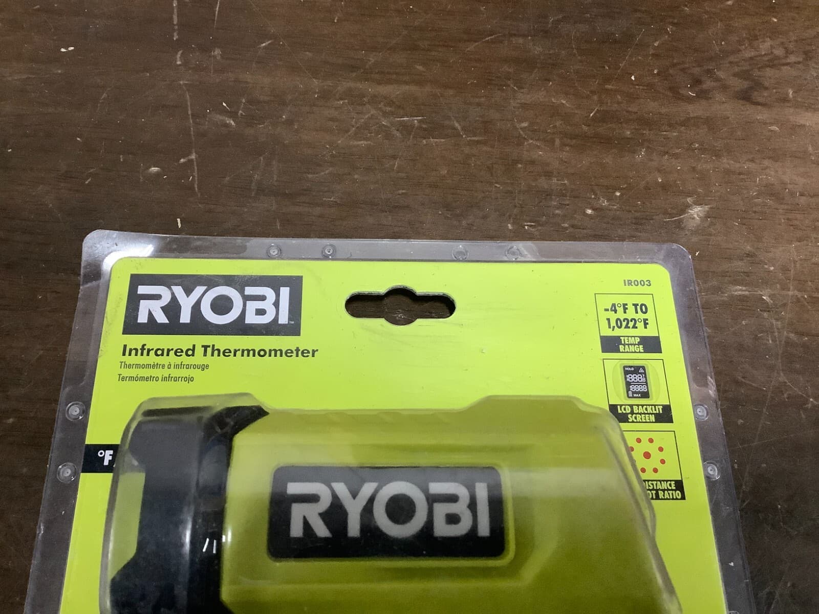 Ryobi 8-inch Non-Contact Infrared Digital Display Thermometer #IR003 2