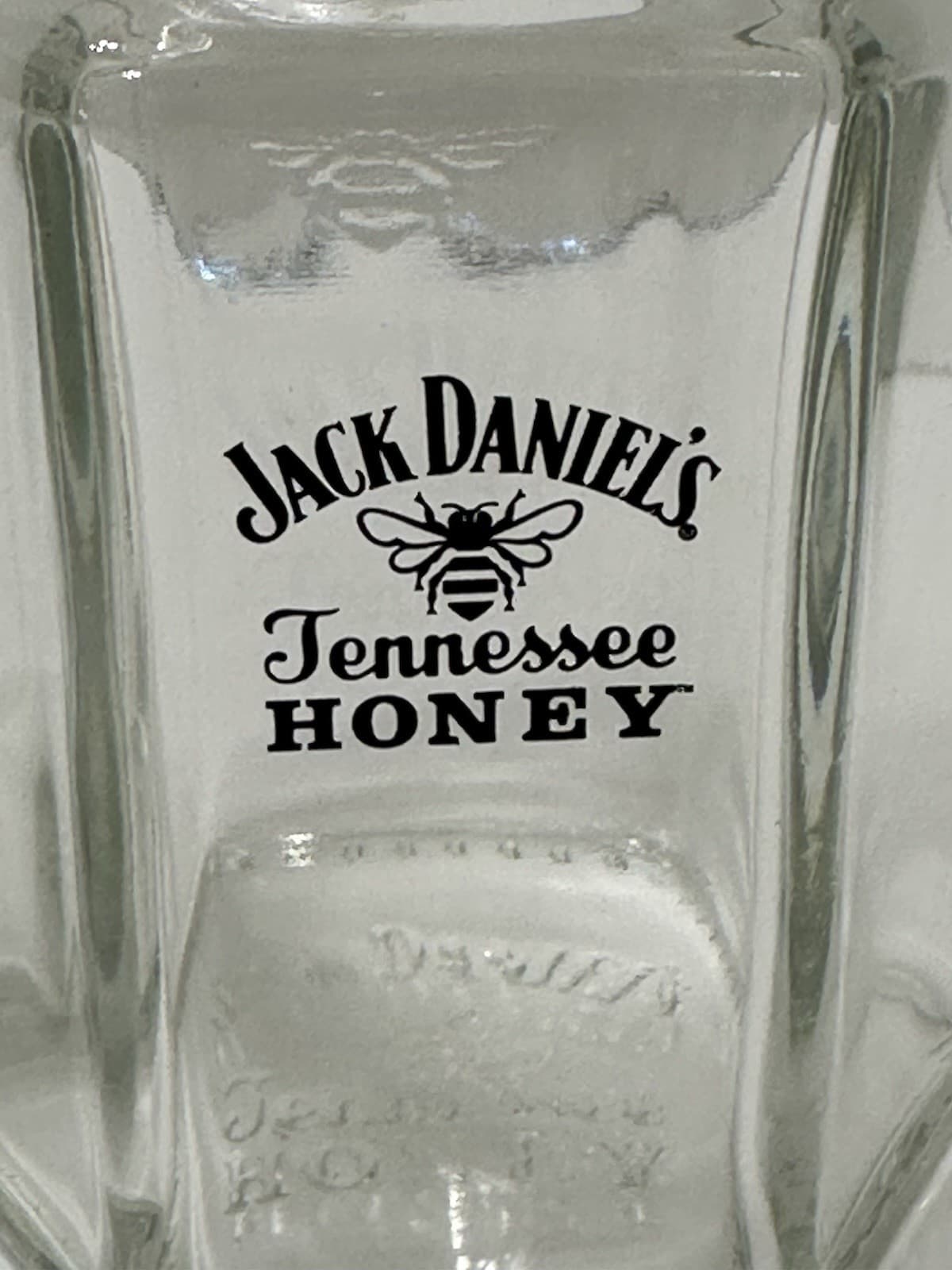4 Jack Daniels Tennessee Honey Jug/Jam Jar/Mason Jar Glasses - Pristine Cond 2