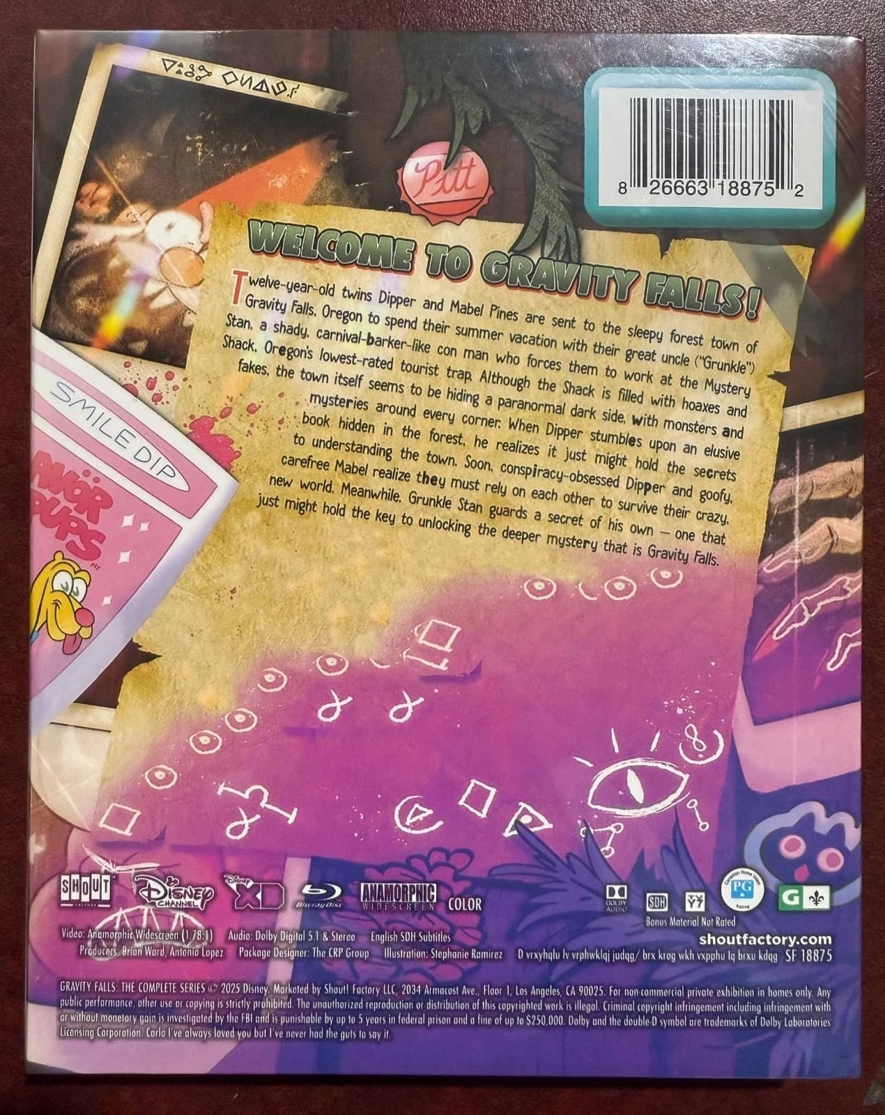 Gravity Falls - The Complete Series (Blu-Ray, 4-Disc, Box-Set) 2